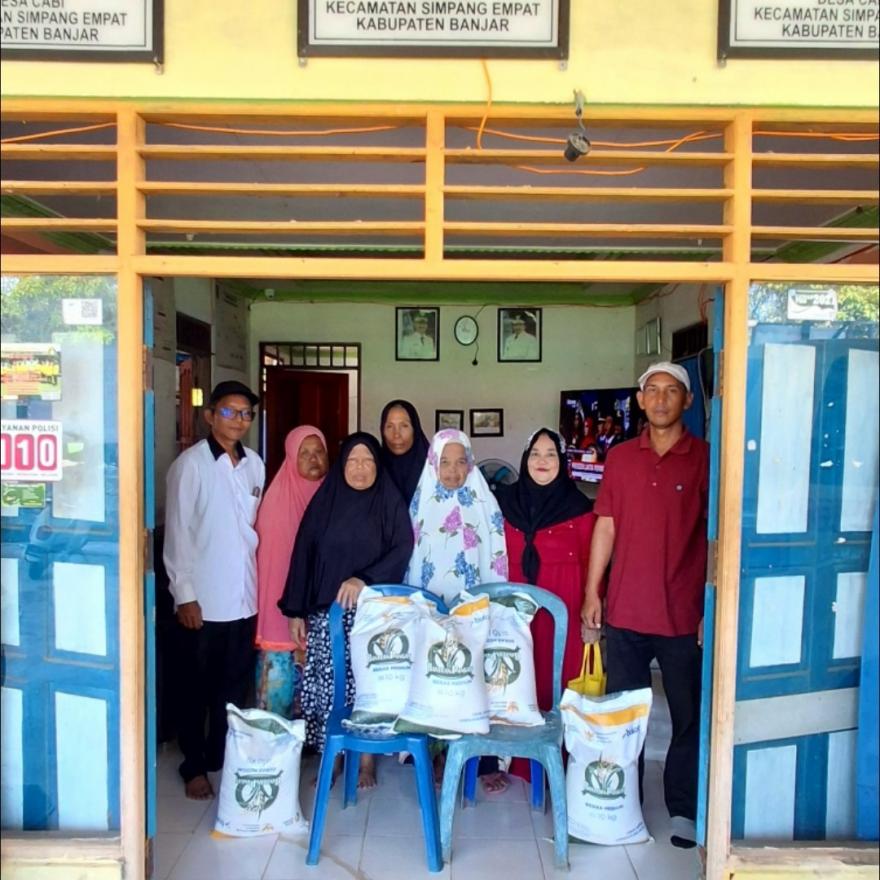 PENYALURAN BANTUAN PANGAN BERAS TAHUN 2025